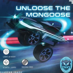 Sale FAO SHARPER IMAGE Stunt Mongoose LED Remote Control Car