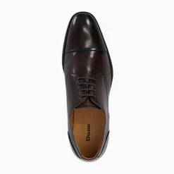 Suffix Leather Toe Cap Derby Shoes