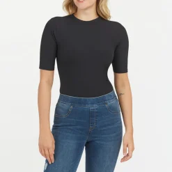 New SPANX Suit Yourself Short Sleeve Bodysuit