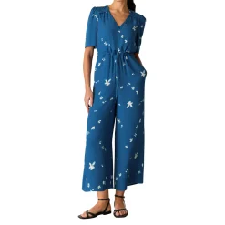 Sale WHISTLES Sun Bleached Floral Jumpsuit