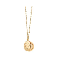Discount NEWBRIDGE SILVERWARE Sun Moon & Stars Locket Necklace
