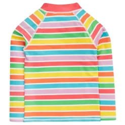 Clearance FRUGI Sun Safe Striped Floral Rash Vest