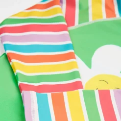 Clearance FRUGI Sun Safe Striped Floral Rash Vest