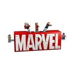 Super Heroes Marvel  Logo & Minifigures
