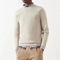 Superfine Tonal Eagle Logo Sweater