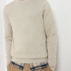 Superfine Tonal Eagle Logo Sweater