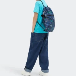Outlet KIPLING Supertaboo Undersea Party Gym Bag
