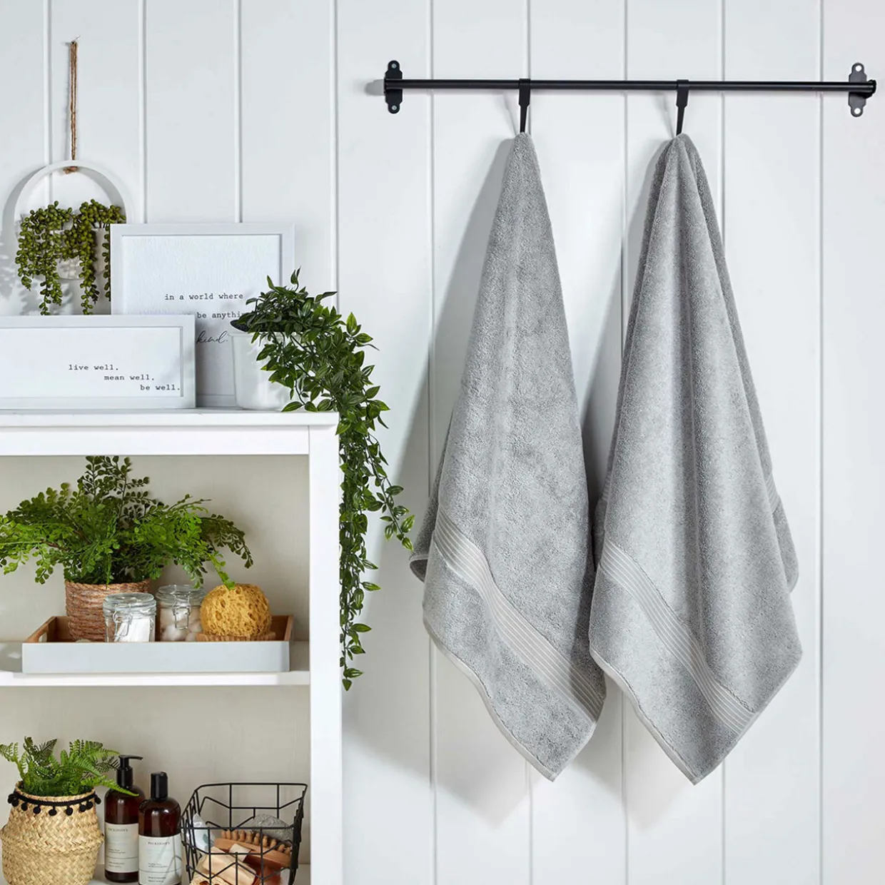 Supreme Hygro Towel Silver