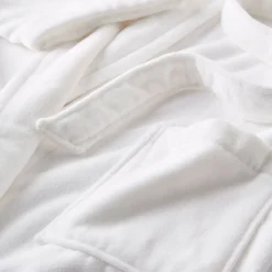 New CHRISTY Supreme Velour Bathrobe White