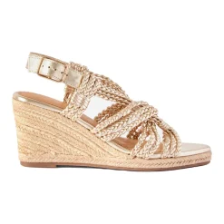 Susie Leather Rope Wedges