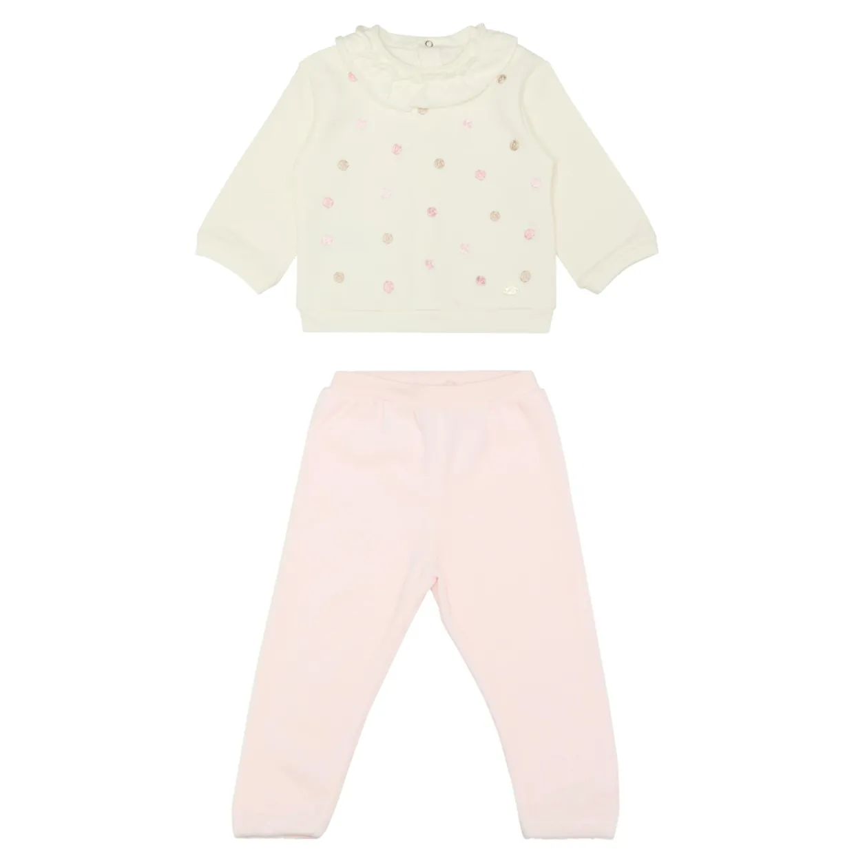 Sweatshirt & Bottoms Two-Piece Set