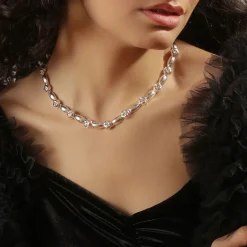 Sale NEWBRIDGE SILVERWARE Swirl Knot Necklace