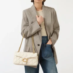 Fashion COACH Tabby 26 Quilted Shoulder Bag
