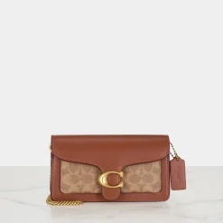 Fashion COACH Tabby Chain Strap Crossbody Bag