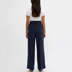 Tailored High-Rise Skinny-Fit Trousers