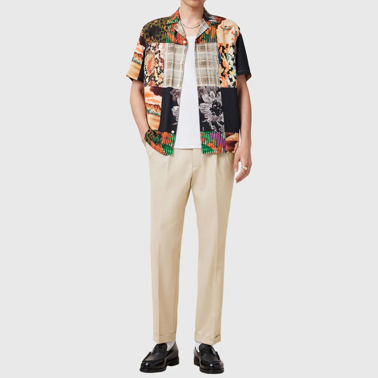 Tallis Mid-Rise Slim Leg Trousers