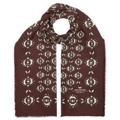 Discount WEEKEND MAX MARA Tambuto Embroidered Fringed Scarf