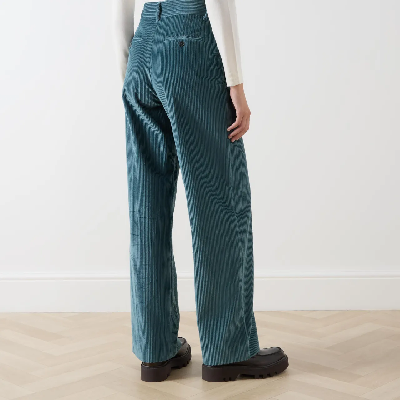 Online WEEKEND MAX MARA Tania Straight Leg Corduroy Trousers