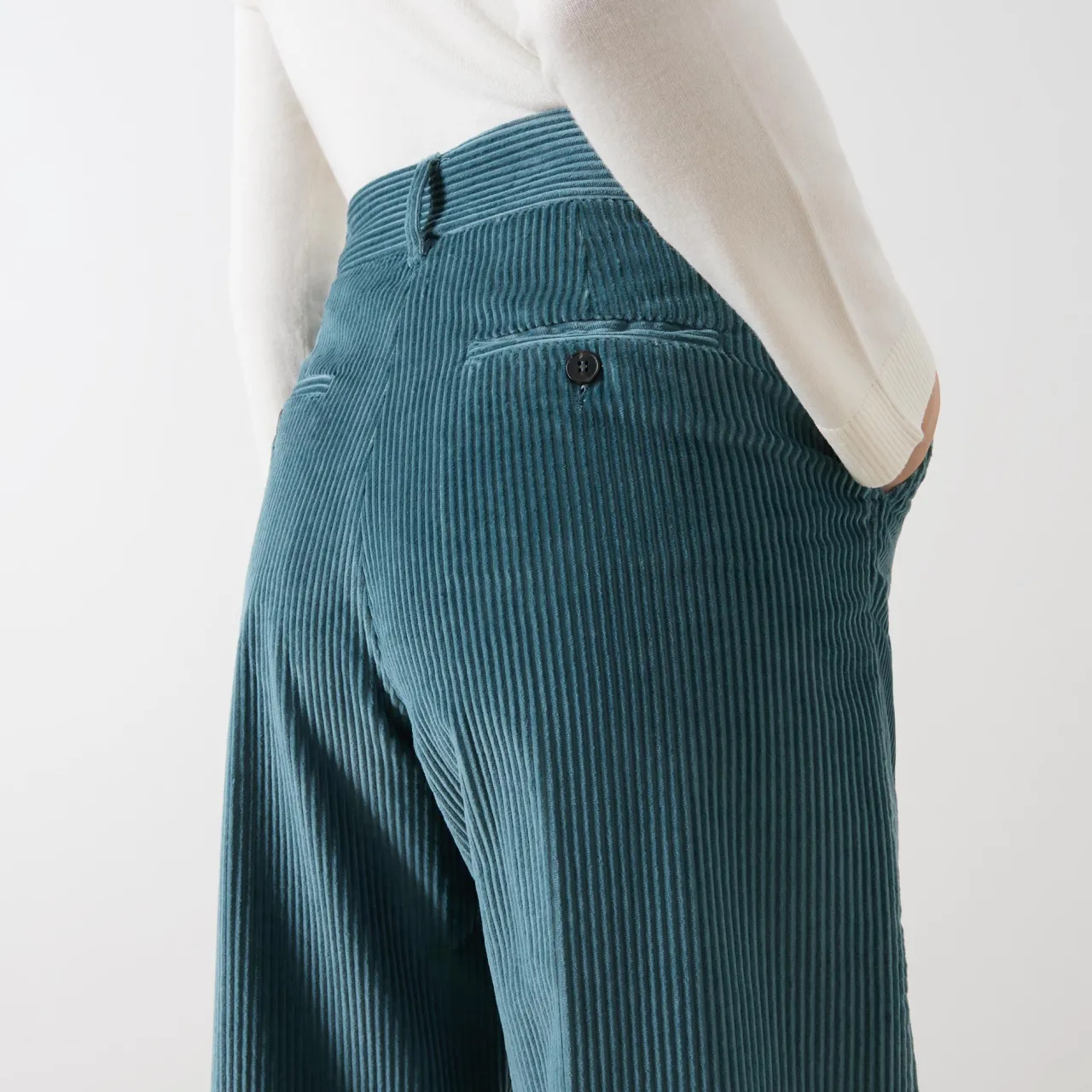 Online WEEKEND MAX MARA Tania Straight Leg Corduroy Trousers