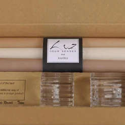 Taper Candle and Holder Six-Piece Set