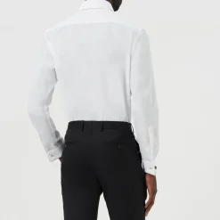 Tapered Fit Button-Down Shirt