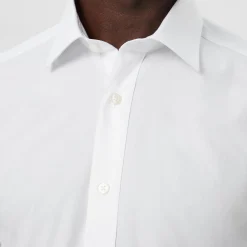 Tapered Fit Button-Down Shirt