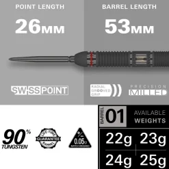 Online TARGET DARTS Target Scope 90% Tungsten Darts