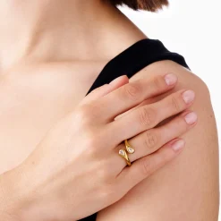 Teardrop Sparkle Ring