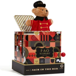 Discount FAO SCHWARZ Teddy Bear Jack In The Box
