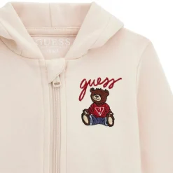 Teddy Logo Tracksuit & Bodysuit Three-Piece Set