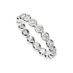 Tennis Eternity Stacking Ring