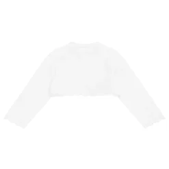 Textured Bolero Knit Cardigan