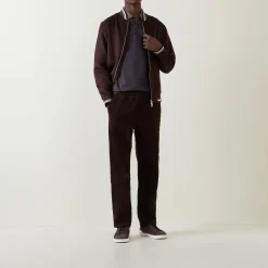 Textured Bomber Jacket