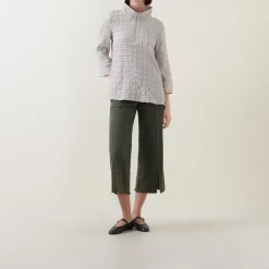 Textured Half-Zip Sweatshirt