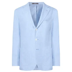 Textured Single-Breasted Blazer