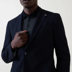 Best BUGATTI Textured Single-Breasted Jacket