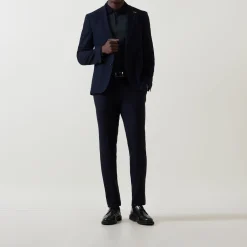 Best BUGATTI Textured Single-Breasted Jacket