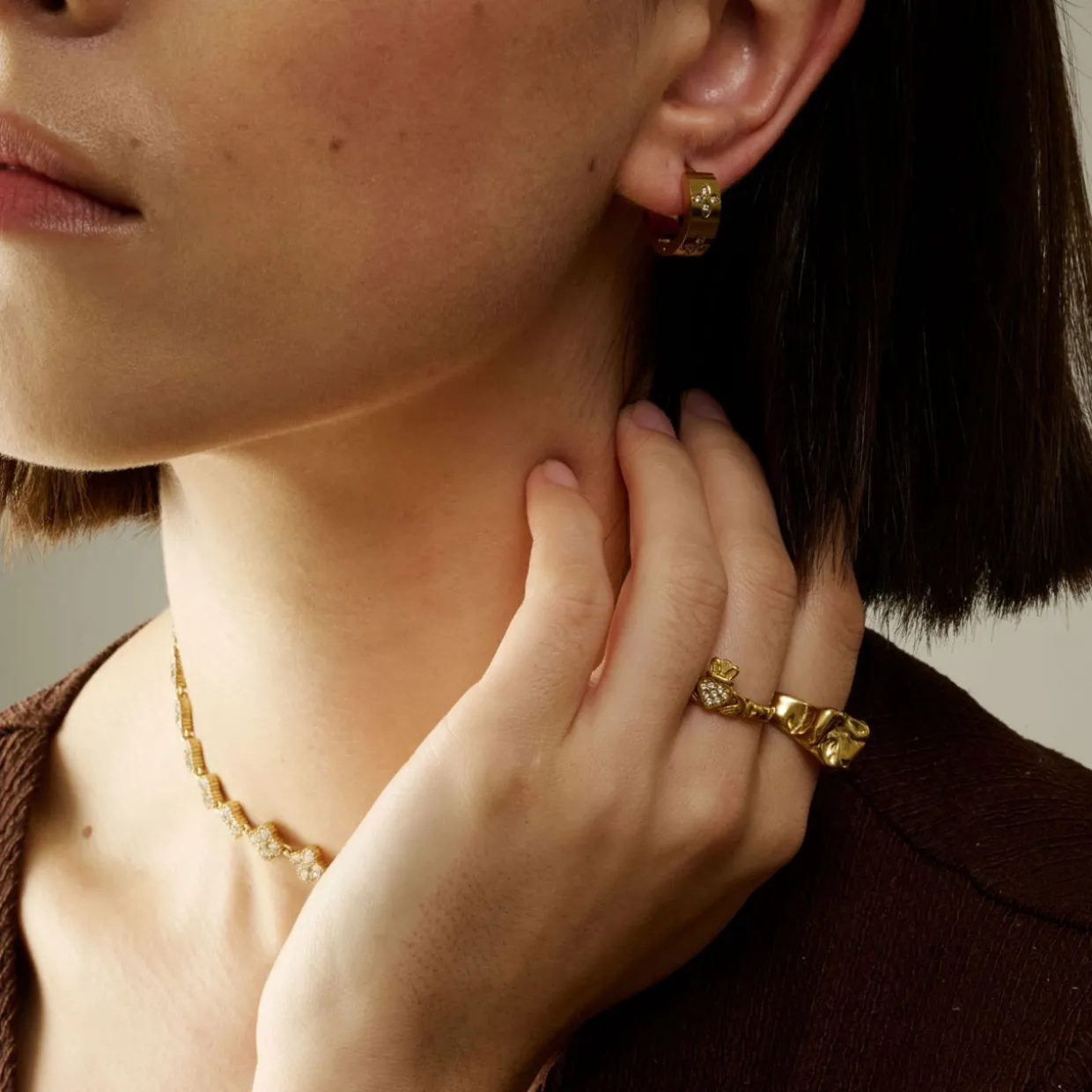 Textured Statement Ring