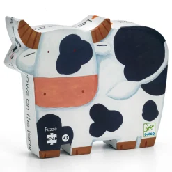 Hot DJECO The Cows on the Farm 24-Piece Puzzle