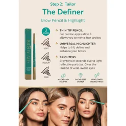 The Definer- Duo Brow Pencil & Highlight