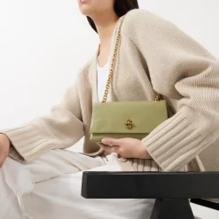 The Dual Chain Shoulder Bag