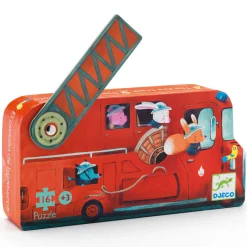 The Fire Truck 16-Piece Puzzle