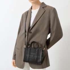 Sale MARC JACOBS The Leather Mini Tote Bag