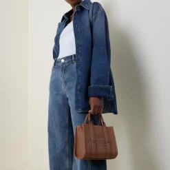 New MARC JACOBS The Leather Mini Tote Bag