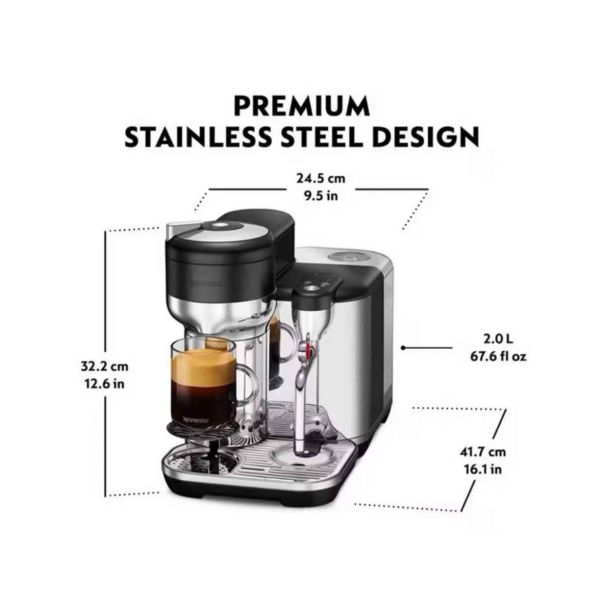 The Vertuo Creatista Black Truffle