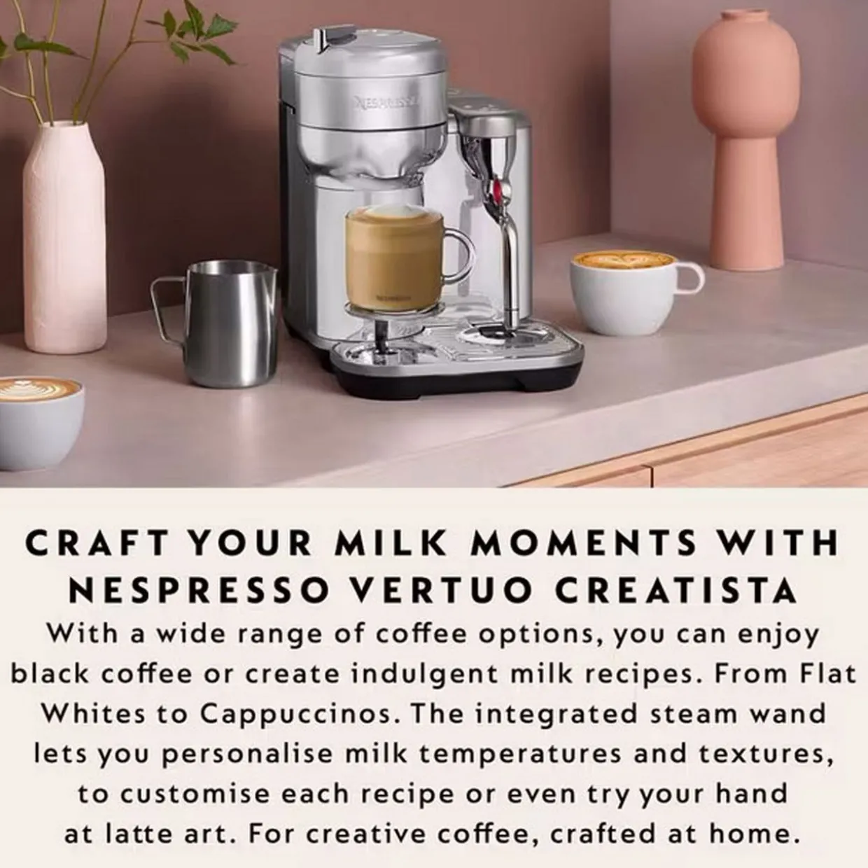 The Vertuo Creatista Black Truffle