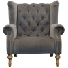 Hot ALEXANDER & JAMES Theo Armchair Asphalt
