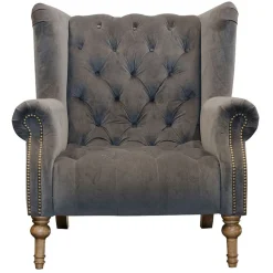 Hot ALEXANDER & JAMES Theo Armchair Asphalt