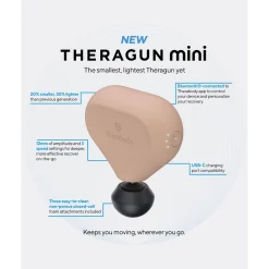 Fashion THERABODY Theragun Mini Portable Percussive Therapy Massage Gun (2nd Generation)