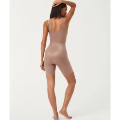 Thinstincts® 2.0 Open-Bust Mid-Thigh Bodysuit